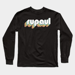 Retro Rupaul Long Sleeve T-Shirt